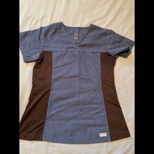 Blue Mobb Scrub Top XS